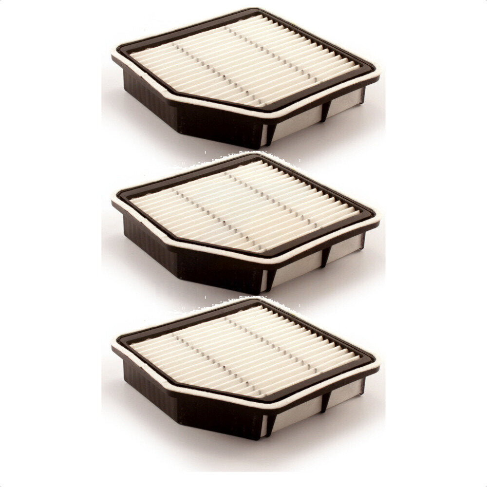 Air Filter (3 Pack) For Lexus IS250 IS350 GS350 GS430 K57-100340