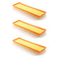 Air Filter (3 Pack) For Volkswagen Jetta Passat Beetle Golf Rabbit K57-100359
