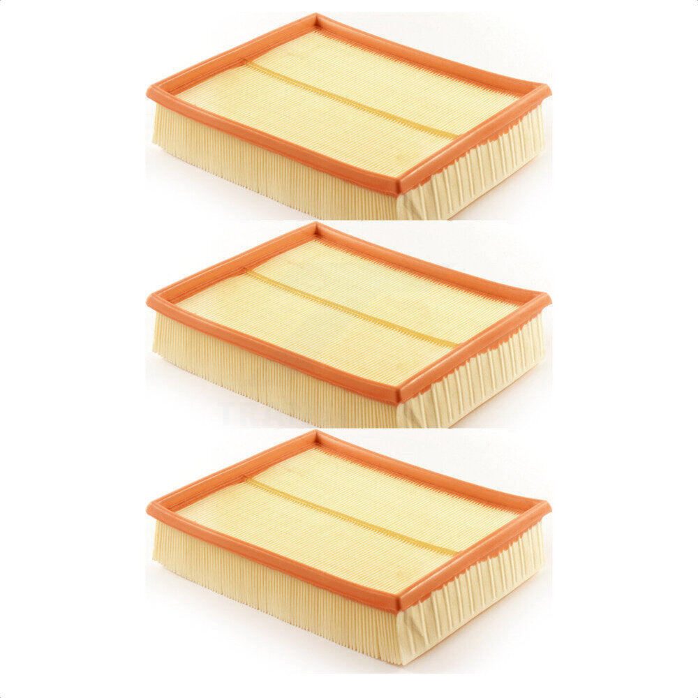 Air Filter (3 Pack) For BMW Volkswagen Passat X5 Audi A6 Quattro A4 540i 740iL Allroad 740i S4 M5 530i Z8 840Ci S6 K57-100366