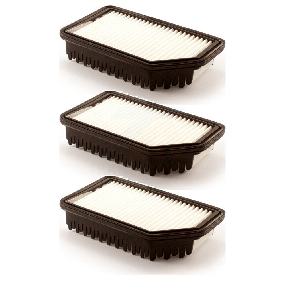 Air Filter (3 Pack) For Kia Soul Hyundai Accent Rio Veloster K57-100406