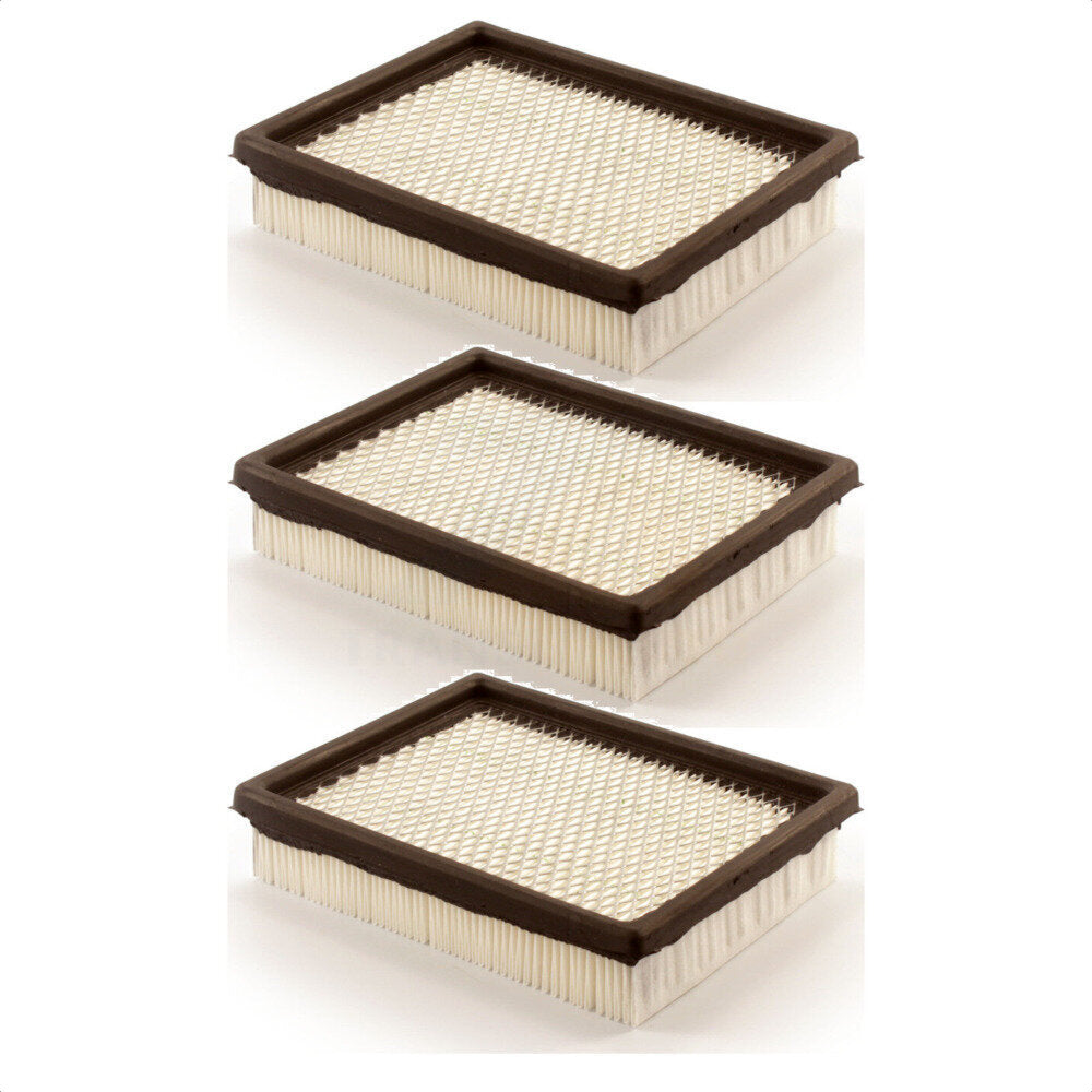 Air Filter (3 Pack) For Chevrolet Cavalier Pontiac Sunfire Buick Oldsmobile Cutlass Ciera Century LeSabre Delta 88 Electra 98 Grand Am Riviera Bonneville Reatta Lumina APV Skylark Sunbird K57-100432