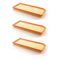 Air Filter (3 Pack) For Volkswagen Jetta Passat Eos GTI Audi A3 Golf R TT Quattro K57-100446