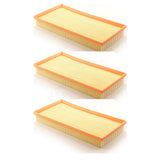 Air Filter (3 Pack) For Volkswagen Jetta Beetle Golf Audi TT Quattro R32 City K57-100483