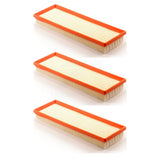 Air Filter (3 Pack) For 2012-2017 Fiat 500 1.4L with Naturally Aspirated K57-100499