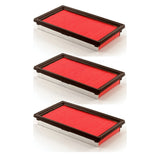 Air Filter (3 Pack) For Nissan Versa INFINITI Q50 NV200 Cube Chevrolet City Express K57-100501