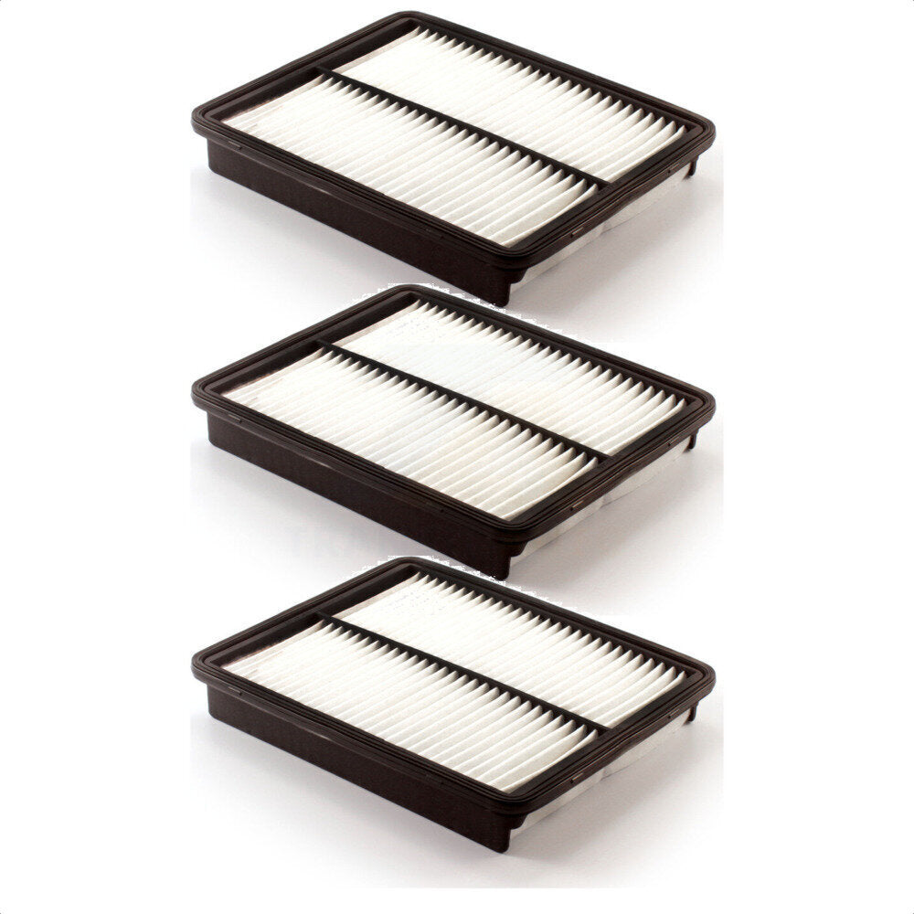 Air Filter (3 Pack) For Kia Hyundai Optima Sonata Sorento Santa Fe Azera K57-100517