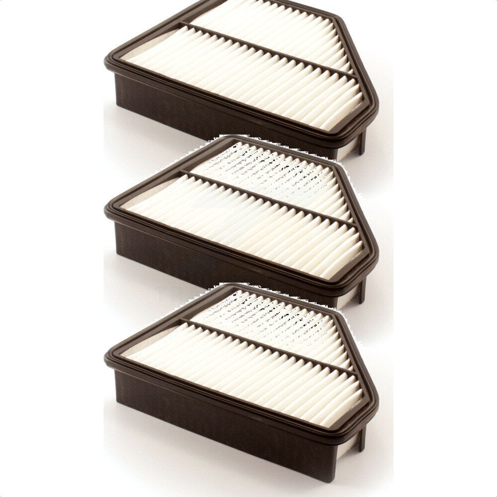Air Filter (3 Pack) For 2010-2012 Hyundai Genesis Coupe 2.0L K57-100532