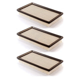 Air Filter (3 Pack) For Ford E-350 Econoline Club Wagon Super Duty E-450 E-550 2 Required K57-100536