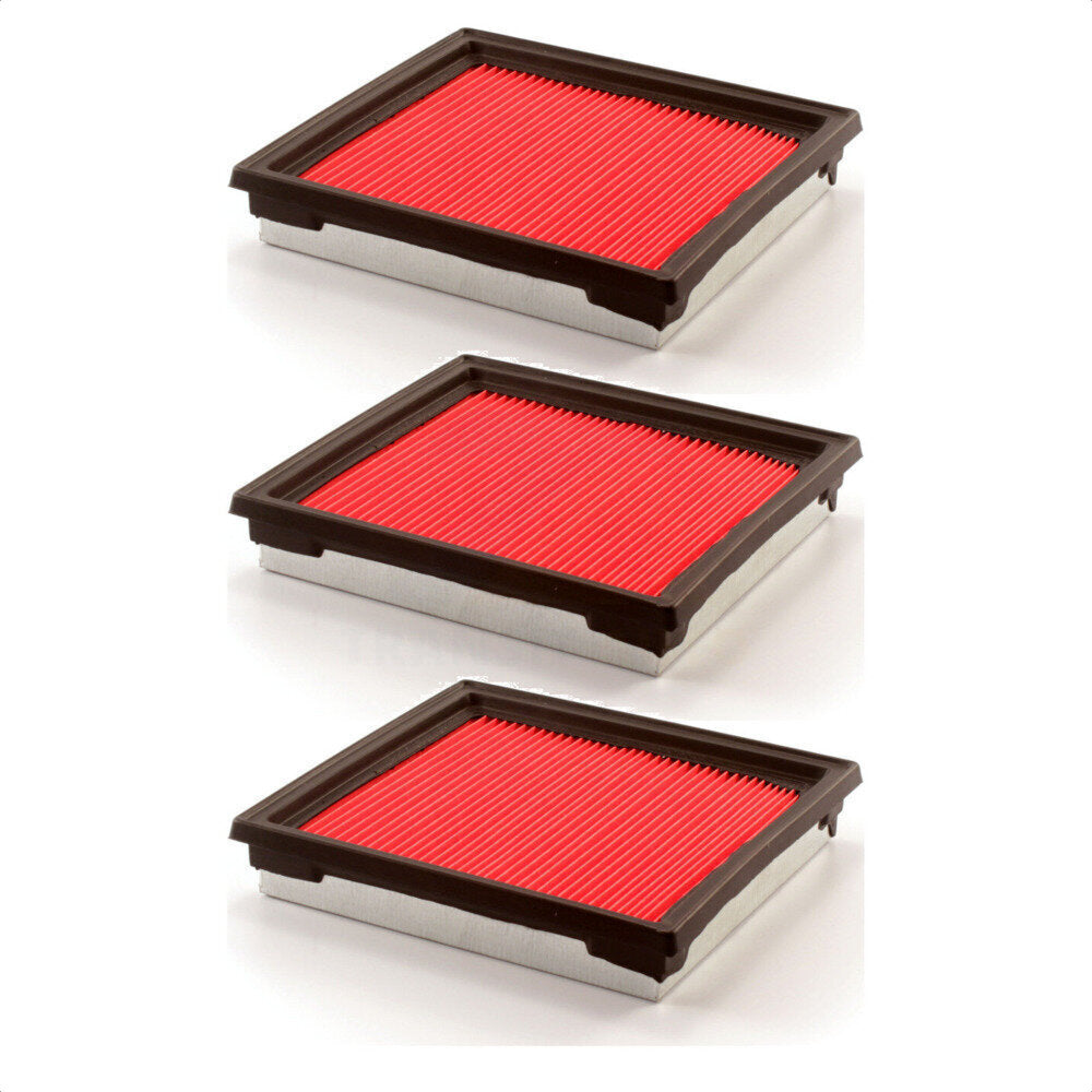 Air Filter (3 Pack) For INFINITI G37 G35 Nissan 370Z QX50 EX35 350Z G25 Q60 Q40 EX37 K57-100563