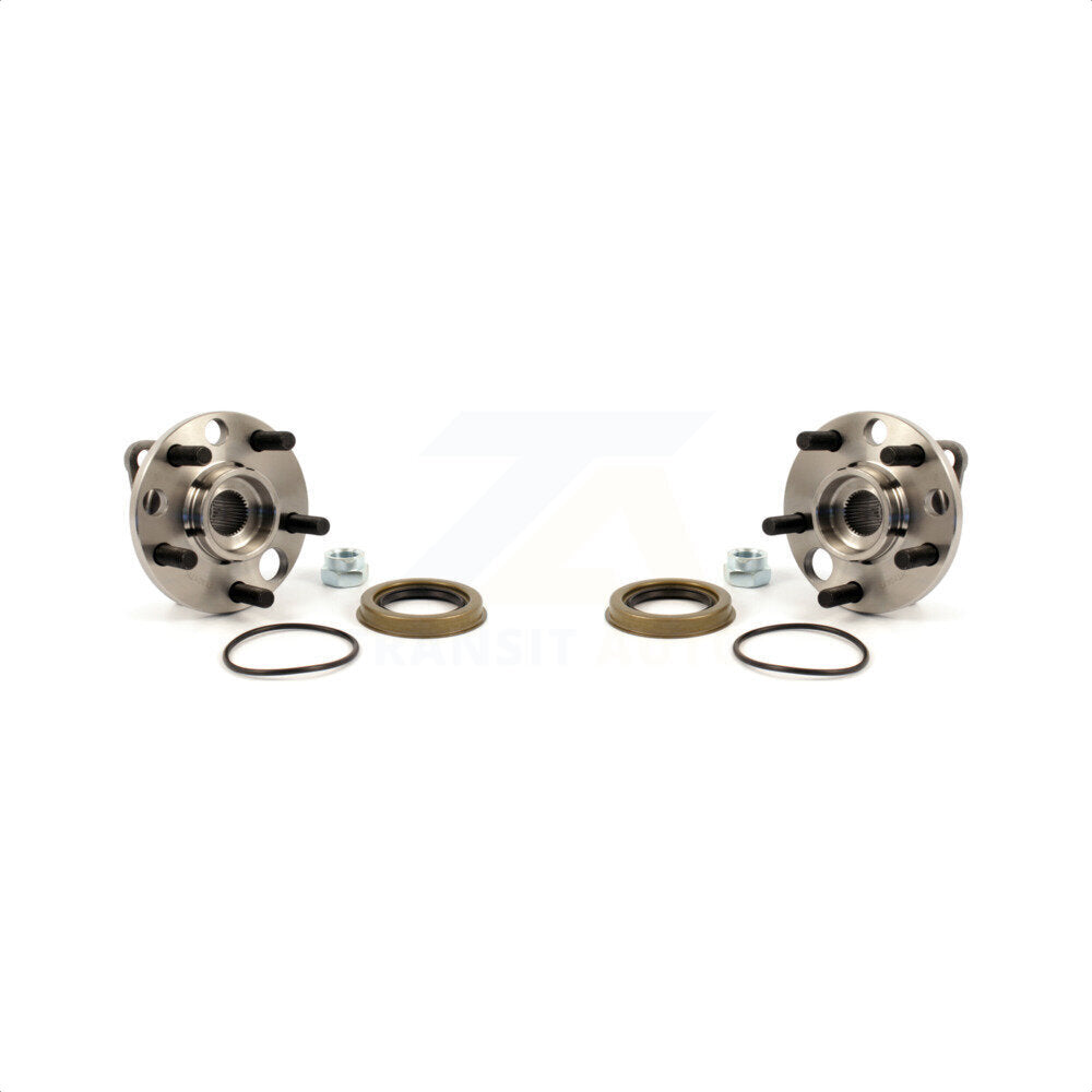 Front Wheel Bearing And Hub Assembly Pair For Chevrolet Cavalier Pontiac Sunfire Grand Am Corsica Buick Skylark Oldsmobile Beretta Sunbird Achieva Cutlass Calais Skyhawk J2000 Firenza Somerset Cadillac Cimarron Regal Tempest K70-100244