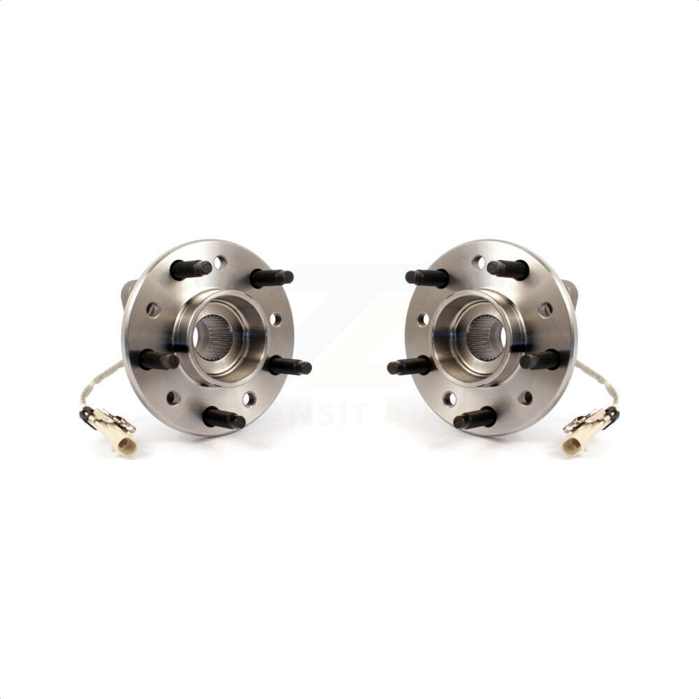 Front Wheel Bearing And Hub Assembly Pair For Chevrolet Pontiac Grand Am Malibu Oldsmobile Alero Classic Cutlass K70-100259