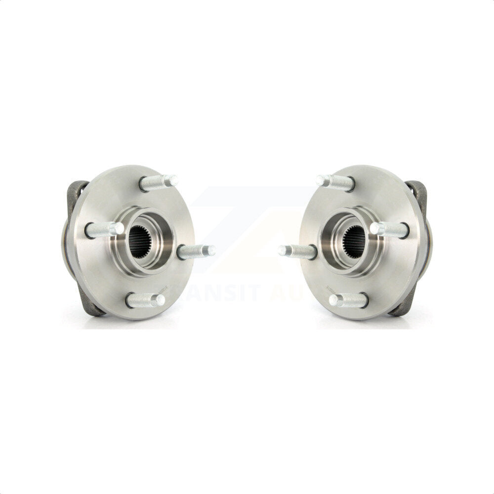 Front Wheel Bearing And Hub Assembly Pair For Chevrolet Cobalt Saturn Ion Pontiac G5 Pursuit With 4 Lug Wheels Non-ABS K70-100283