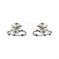 Front Wheel Bearing And Hub Assembly Pair For Jeep Grand Cherokee Commander K70-100302
