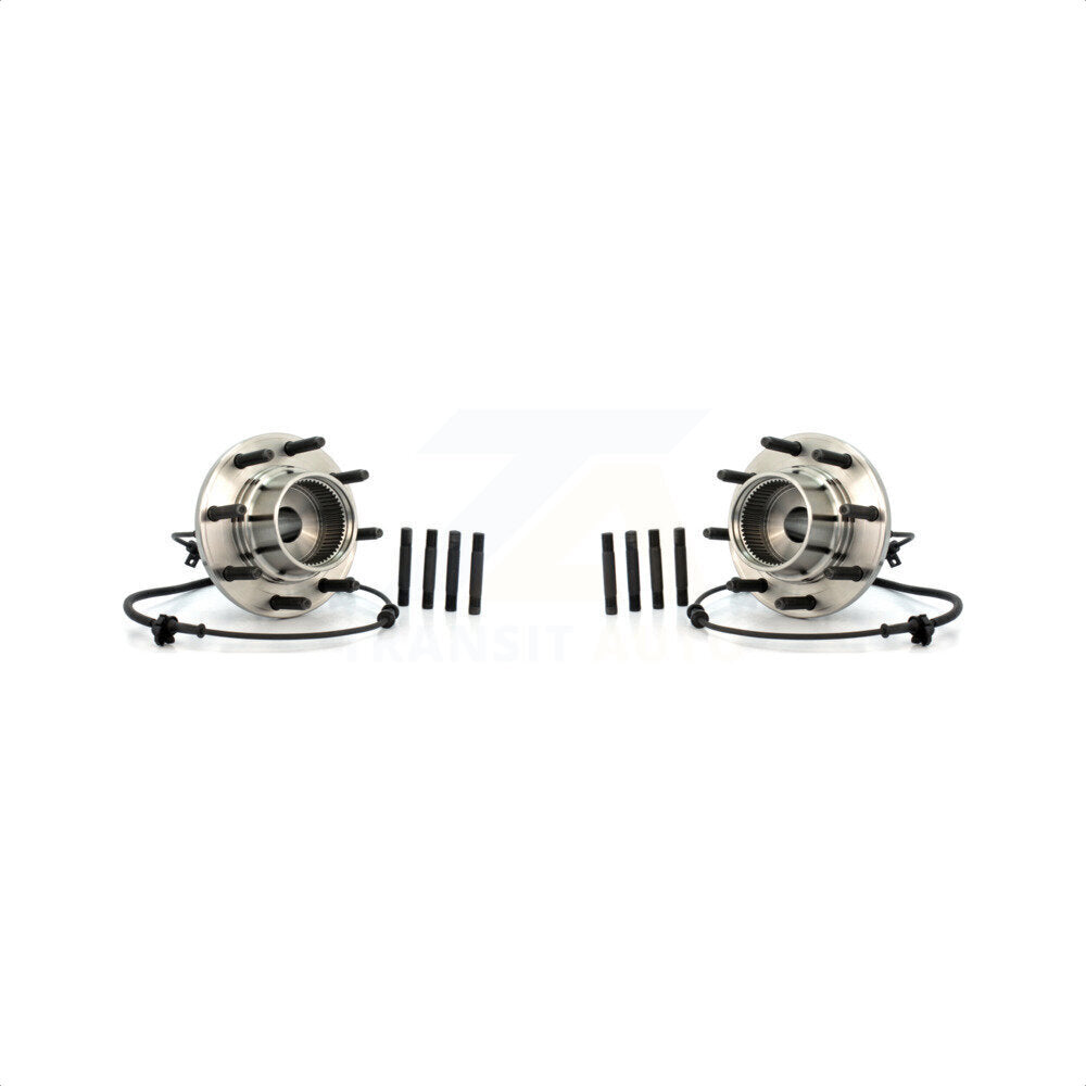 Front Wheel Bearing And Hub Assembly Pair For Ford F-250 Super Duty F-350 Excursion K70-100380