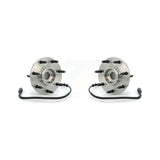 Front Wheel Bearing And Hub Assembly Pair For Ford F-150 Heritage F-250 4WD with 4-Wheel ABS K70-100386