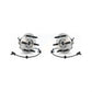 Front Wheel Bearing And Hub Assembly Pair For Chevrolet Silverado 1500 GMC Tahoe Sierra Suburban Yukon Avalanche XL Cadillac Express Classic Escalade 2500 Savana ESV EXT K70-100390