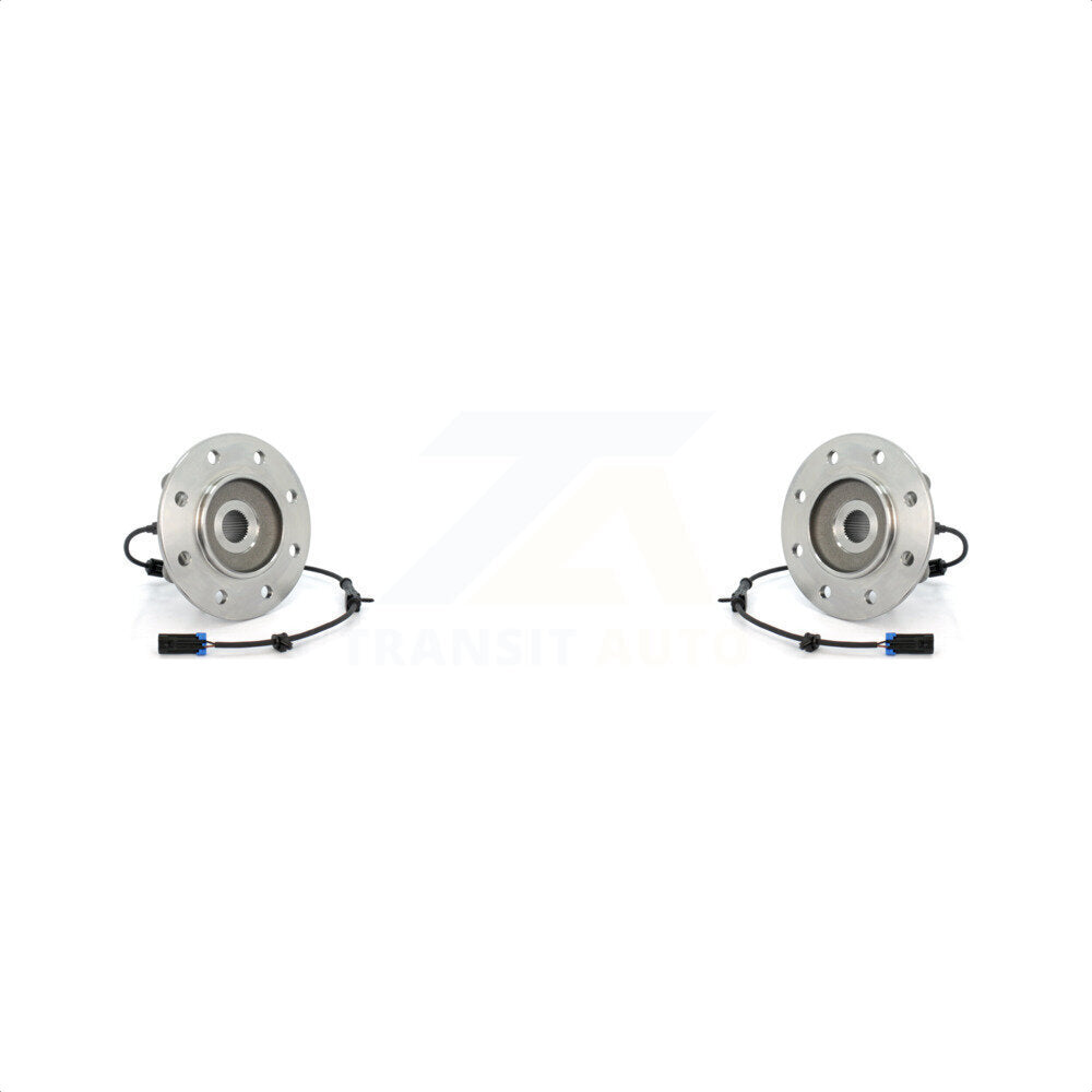 Front Wheel Bearing And Hub Assembly Pair For Chevrolet K1500 K2500 GMC K3500 Suburban K70-100392