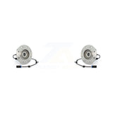 Front Wheel Bearing And Hub Assembly Pair For Chevrolet K1500 K2500 GMC K3500 Suburban K70-100392
