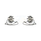 Front Wheel Bearing And Hub Assembly Pair For Dodge Ram 2500 3500 K70-100407