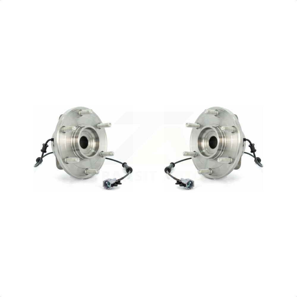 Front Wheel Bearing And Hub Assembly Pair For Nissan Titan Armada INFINITI QX56 Pathfinder TITAN K70-100410