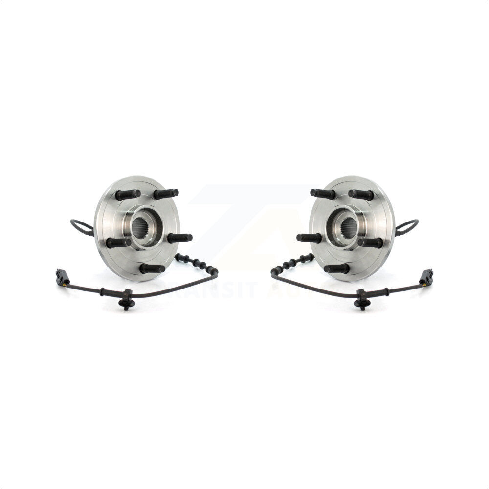 Front Wheel Bearing And Hub Assembly Pair For 2002-2005 Dodge Ram 1500 4-Wheel ABS K70-100413