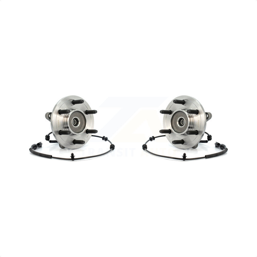 Front Wheel Bearing And Hub Assembly Pair For Ford F-150 Lincoln Mark LT K70-100415