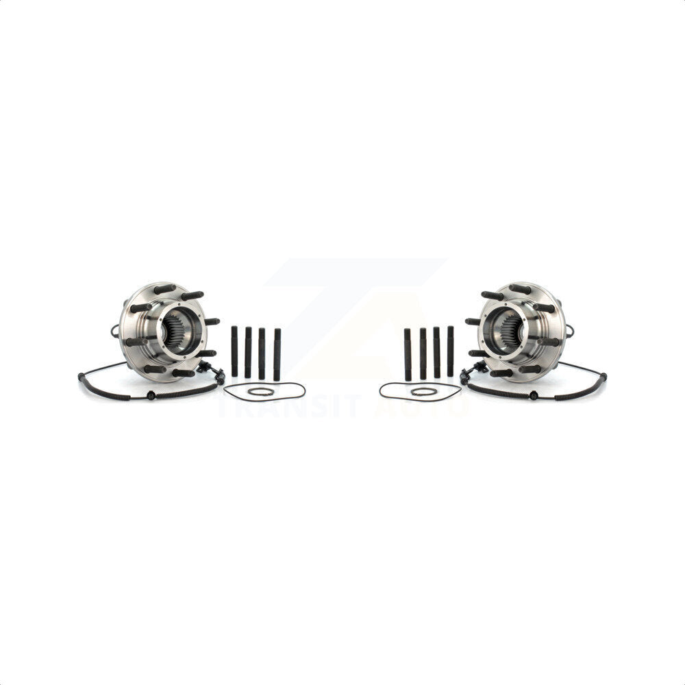 Front Wheel Bearing And Hub Assembly Pair For Ford F-250 Super Duty F-350 F-450 F-550 With Single Rear Wheels K70-100417