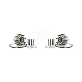 Front Wheel Bearing And Hub Assembly Pair For Ford F-250 Super Duty F-350 F-450 F-550 With Single Rear Wheels K70-100417