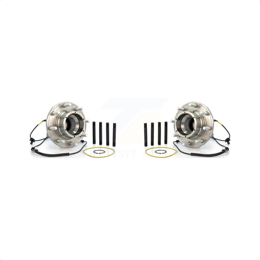 Front Wheel Bearing And Hub Assembly Pair For Ford F-250 Super Duty F-350 4WD K70-100418
