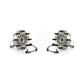 Front Wheel Bearing And Hub Assembly Pair For Chevrolet Silverado 3500 GMC Sierra Classic 4WD K70-100423