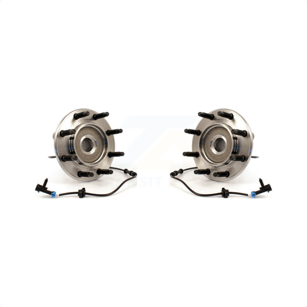Front Wheel Bearing And Hub Assembly Pair For Chevrolet Silverado 2500 HD GMC Sierra 3500 Suburban Hummer H2 Yukon XL K70-100430