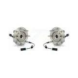 Front Wheel Bearing And Hub Assembly Pair For 2007-2010 Chevrolet Silverado 3500 HD GMC Sierra With Heavy Duty Suspension K70-100431