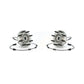 Front Wheel Bearing And Hub Assembly Pair For 2006-2008 Dodge Ram 1500 2500 3500 With 8 Lug Wheels K70-100432
