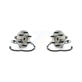 Front Wheel Bearing And Hub Assembly Pair For Ford F-150 With 6 Lug Wheels Without Heavy Duty Payload Package K70-100438