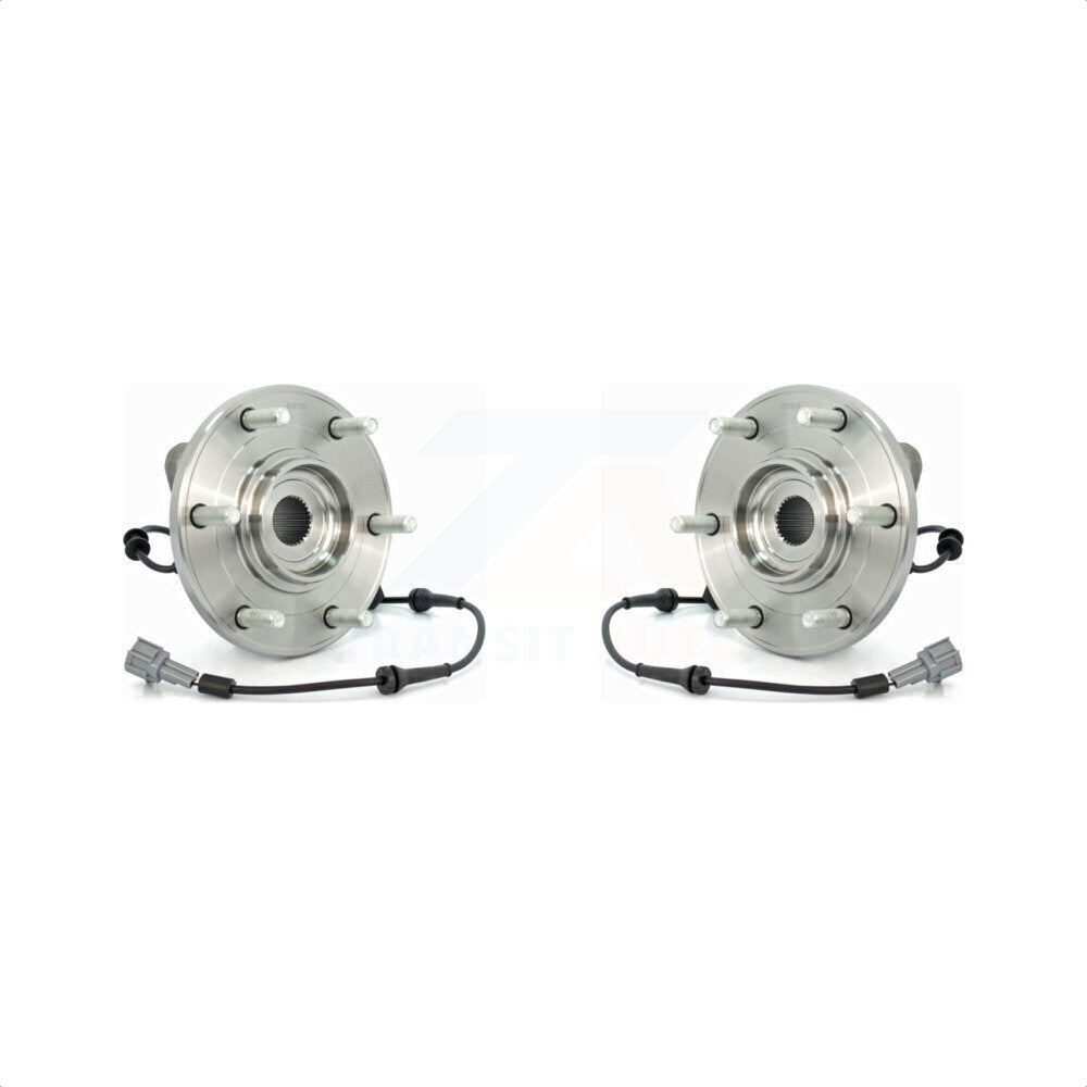 Front Wheel Bearing And Hub Assembly Pair For Nissan Titan Armada Infiniti QX56 INFINITI TITAN K70-100443