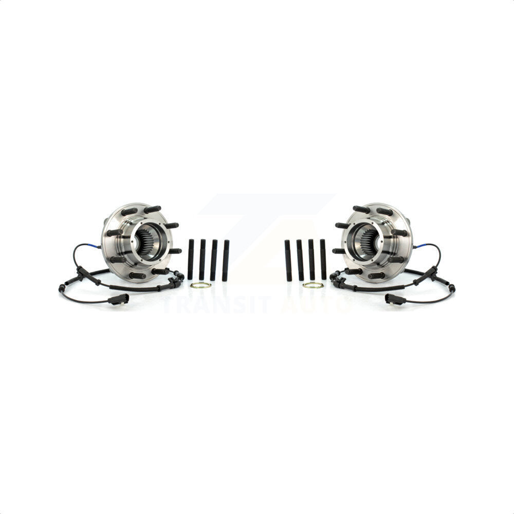 Front Wheel Bearing And Hub Assembly Pair For Ford F-250 Super Duty F-350 4WD K70-100446