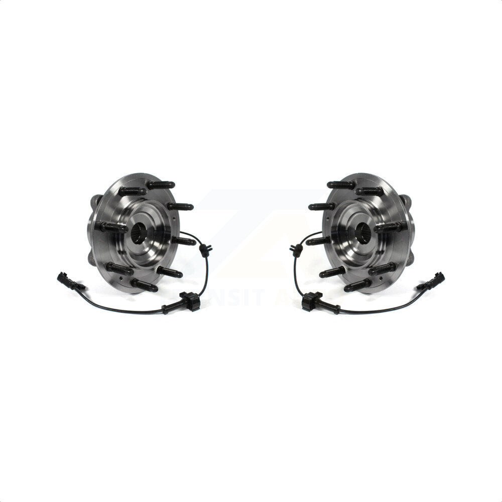 Front Wheel Bearing And Hub Assembly Pair For Chevrolet Silverado 2500 HD GMC Sierra 3500 4WD K70-100450