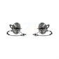 Front Wheel Bearing And Hub Assembly Pair For Dodge Grand Caravan Chrysler Town & Country Ram C/V Volkswagen Routan K70-100452