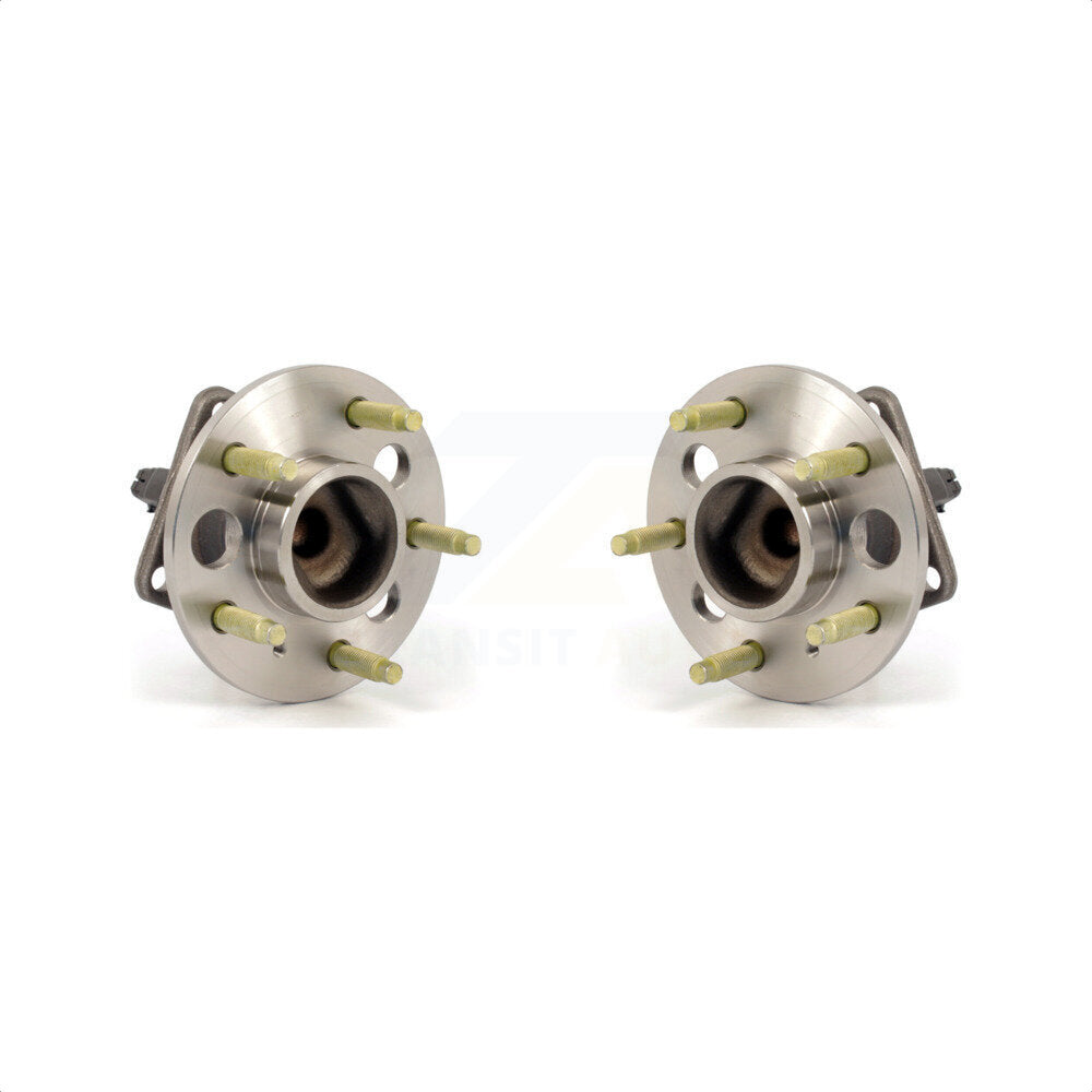Rear Wheel Bearing And Hub Assembly Pair For Buick LeSabre Cadillac Lucerne DeVille DTS Park Avenue Pontiac Chevrolet Malibu Bonneville Grand Am Seville Oldsmobile Aurora Riviera Cutlass Eldorado Allante Toronado Reatta K70-100558