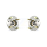 Rear Wheel Bearing And Hub Assembly Pair For Hyundai Elantra Kia Spectra Spectra5 4-Wheel ABS K70-100597