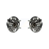 Rear Wheel Bearing And Hub Assembly Pair For 2008-2010 Hyundai Elantra Non-ABS K70-100717