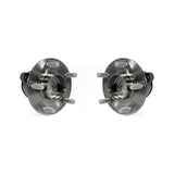 Rear Wheel Bearing And Hub Assembly Pair For Ford Fusion Lincoln MKZ Police Responder Hybrid SSV Plug-In K70-100748