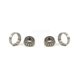 Front Outer Wheel Bearing Race Pair For Chevrolet Toyota C1500 Tacoma Nissan Pickup GMC Dodge Ram 1500 Frontier Tahoe Astro C2500 Caprice D21 C10 Suburban Yukon G20 Express Buick 4Runner 88 K70-101089