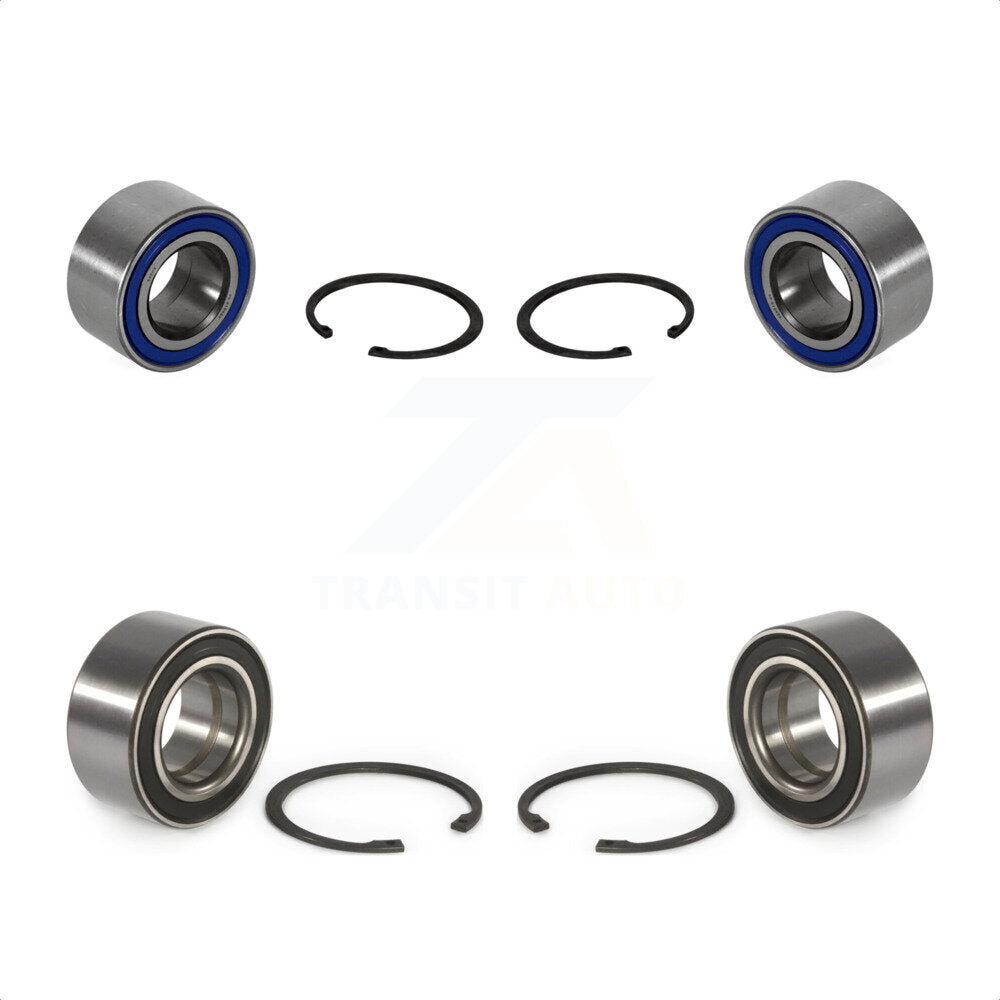 Front Rear Wheel Bearing Kit For 1998-2000 Volkswagen Passat 1.8L K70-101132