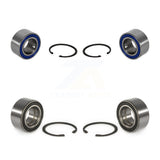Front Rear Wheel Bearing Kit For 1998-2000 Volkswagen Passat 1.8L K70-101132