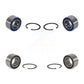 Front Rear Wheel Bearing Kit For 1988 Audi 80 Quattro Non-ABS K70-101133