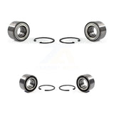 Front Rear Wheel Bearing Kit For Ford Escape Mazda Tribute Mercury Mariner K70-101140