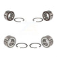 Front Rear Wheel Bearing Kit For BMW 328i xDrive 328xi 335i 325xi 335xi 330xi K70-101145