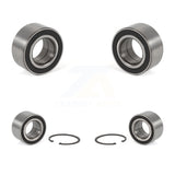 Front Rear Wheel Bearing Kit For 1998-2002 Mercedes-Benz E320 4Matic with Wagon K70-101154