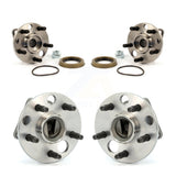 Front Rear Wheel Bearing & Hub Assembly Kit For Chevrolet Cavalier Pontiac Sunfire Grand Am Buick Corsica Oldsmobile Sunbird Beretta Skylark Cutlass Calais Skyhawk J2000 Firenza Somerset Cadillac Cimarron Regal Tempest K70-101161